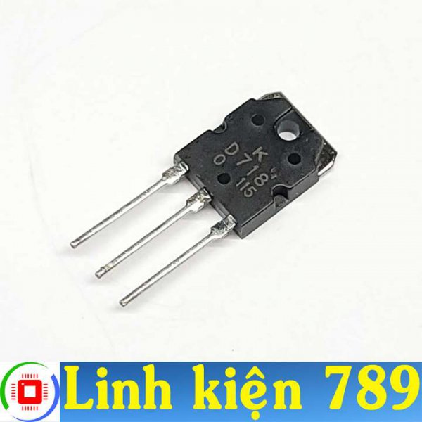 D718 2SD718 Transitor NPN 8A 120V TO-247 Mới 100%